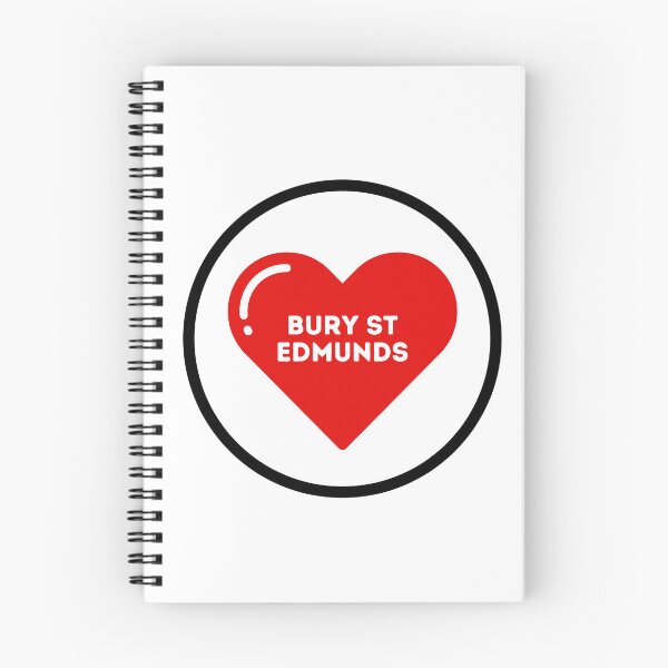 Item preview, I love Bury St Edmunds designed and sold by Kevin Sugrue.