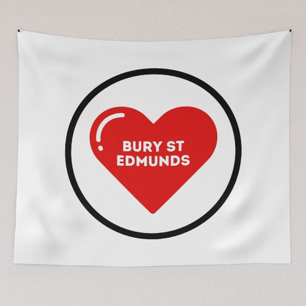 Item preview, I love Bury St Edmunds designed and sold by Kevin Sugrue.