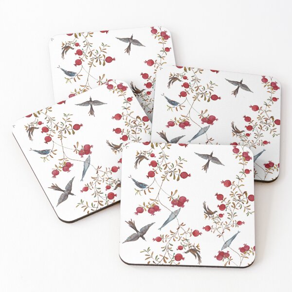 Item preview, Pomegranates and birds designed and sold by SpottedPilot.