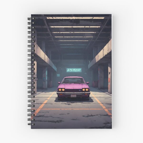 Item preview, Pixel Art Cyberpunk Vintage Car designed and sold by papi1998.