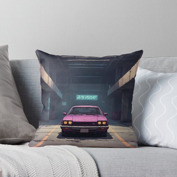 Item preview, Pixel Art Cyberpunk Vintage Car designed and sold by papi1998.