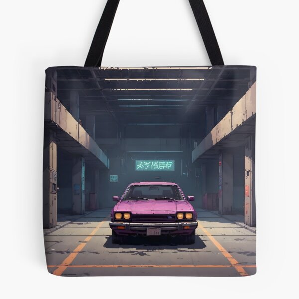 Item preview, Pixel Art Cyberpunk Vintage Car designed and sold by papi1998.