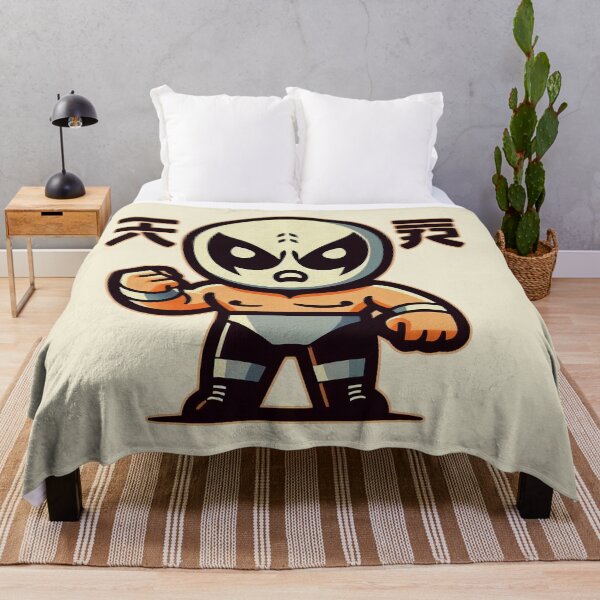 Item preview, Chibi Luchador Wrestler | Japanese Style Masked Fighter Art designed and sold by IAPICTURE.