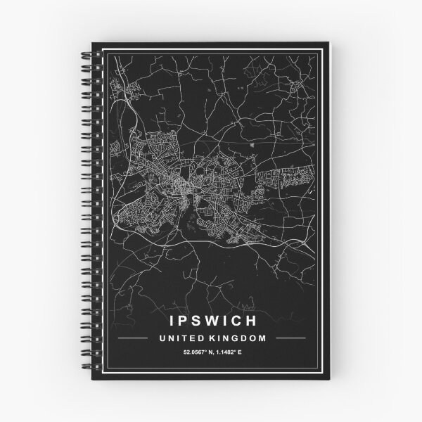 Item preview, Ipswich Map designed and sold by SHAMPAIN-ART-CO.