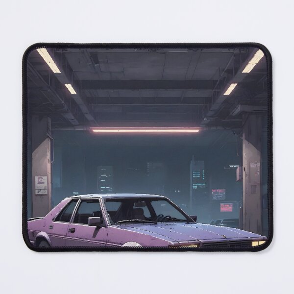 Item preview, Pixel Art Cyberpunk Vintage Car designed and sold by papi1998.