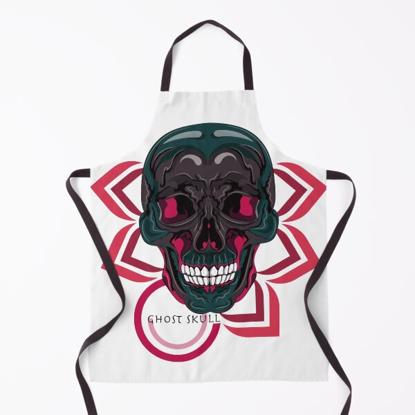Item preview, ghost skull designed and sold by Aliceartproject.