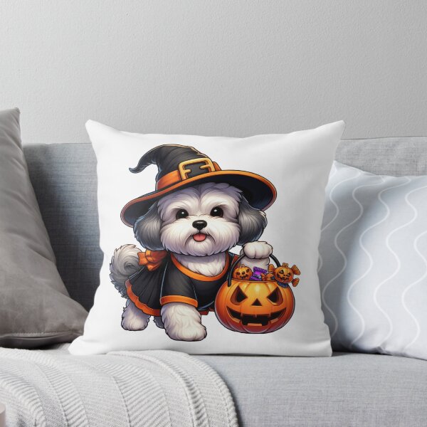 Item preview, Havanese Dog Halloween designed and sold by doodIllustrate.