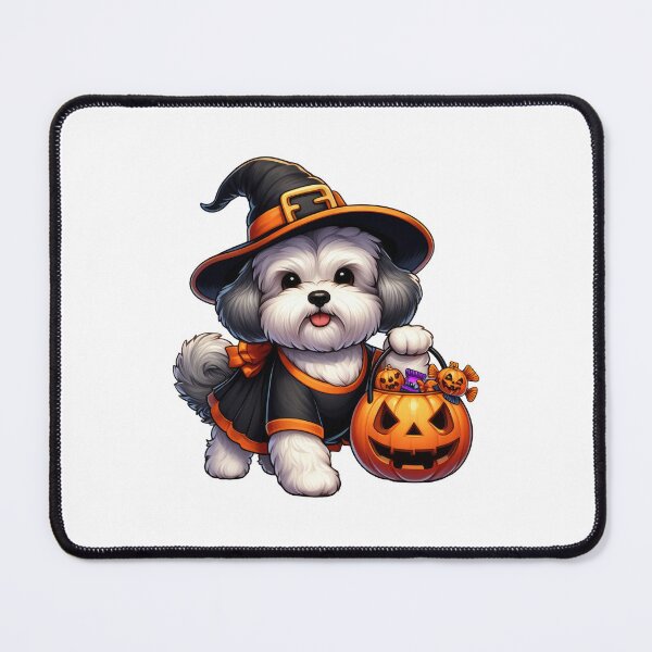 Item preview, Havanese Dog Halloween designed and sold by doodIllustrate.