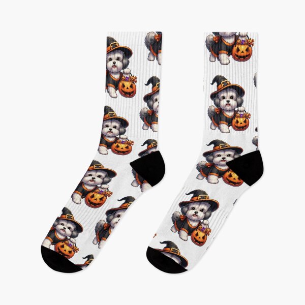 Item preview, Havanese Dog Halloween designed and sold by doodIllustrate.