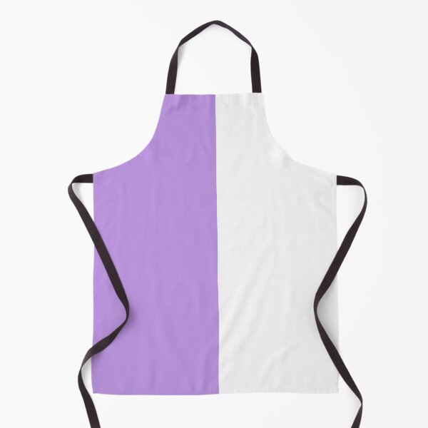 Item preview, Vertical Halves - White and Light Violet designed and sold by JustPatterns2.