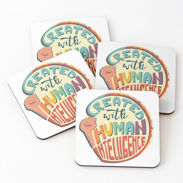 Item preview, Created with Human Intelligence - HI Badge - No A.I. designed and sold by b-colorido.