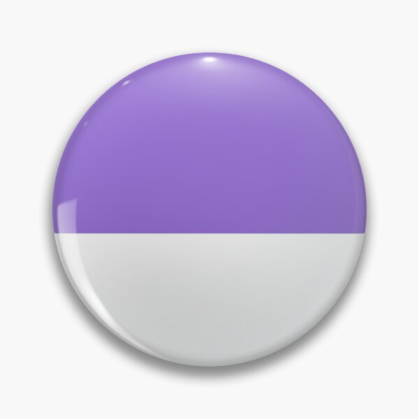 Item preview, Horizontal Halves - White and Dark Pastel Purple designed and sold by JustPatterns2.