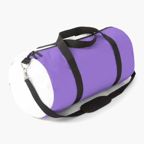 Item preview, Horizontal Halves - White and Dark Pastel Purple designed and sold by JustPatterns2.