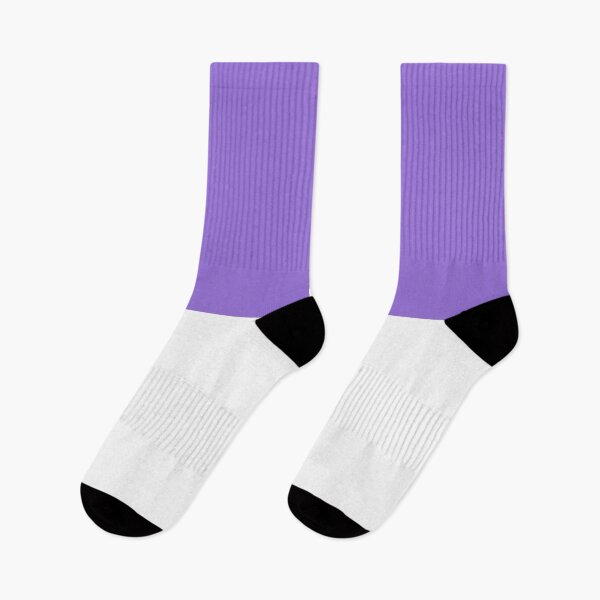 Item preview, Horizontal Halves - White and Dark Pastel Purple designed and sold by JustPatterns2.