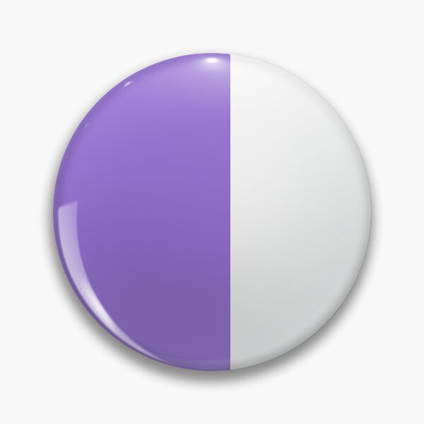 Item preview, Vertical Halves - White and Dark Pastel Purple designed and sold by JustPatterns2.