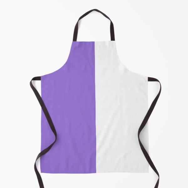 Item preview, Vertical Halves - White and Dark Pastel Purple designed and sold by JustPatterns2.