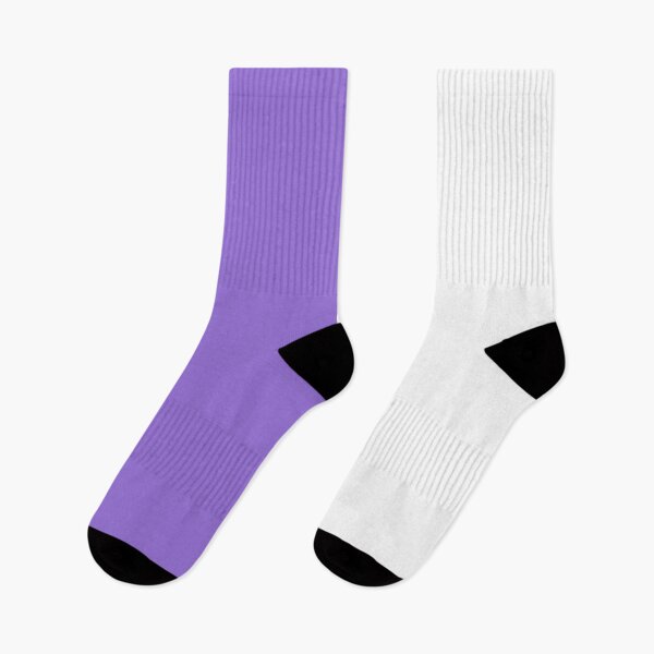 Item preview, Vertical Halves - White and Dark Pastel Purple designed and sold by JustPatterns2.