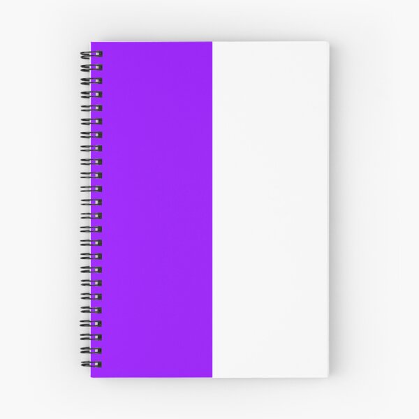 Item preview, Vertical Halves - White and Violet designed and sold by JustPatterns2.