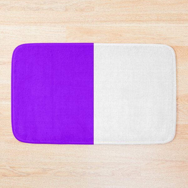 Item preview, Vertical Halves - White and Violet designed and sold by JustPatterns2.