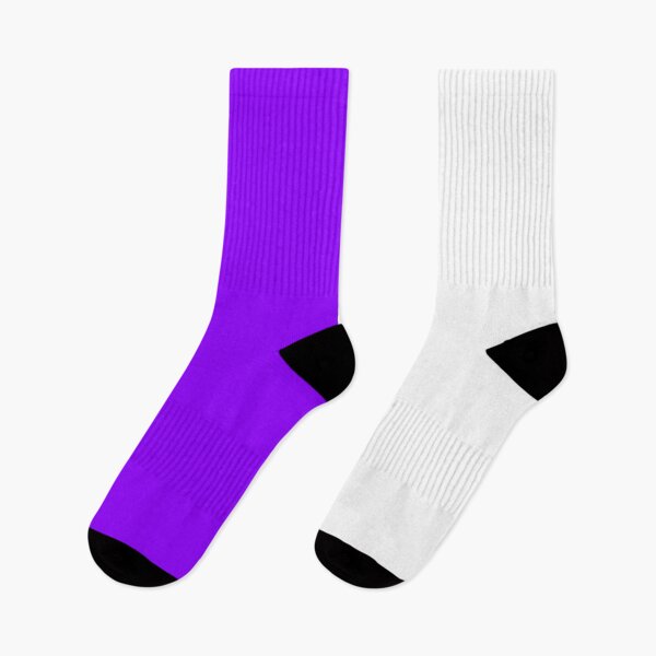 Item preview, Vertical Halves - White and Violet designed and sold by JustPatterns2.
