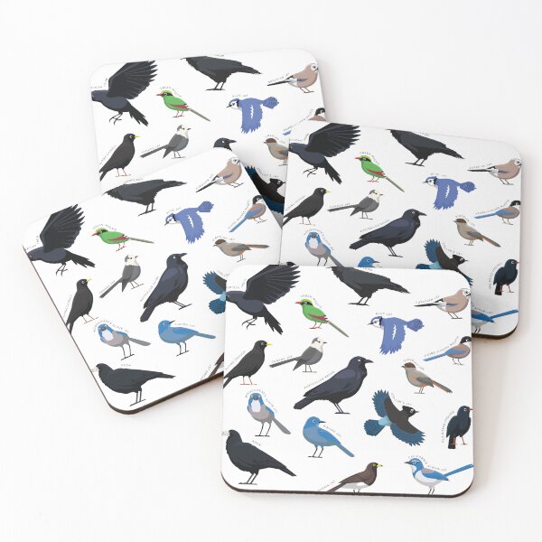 Item preview, Crow Jay Bird Various Species Collection Set designed and sold by SUPERHERON.