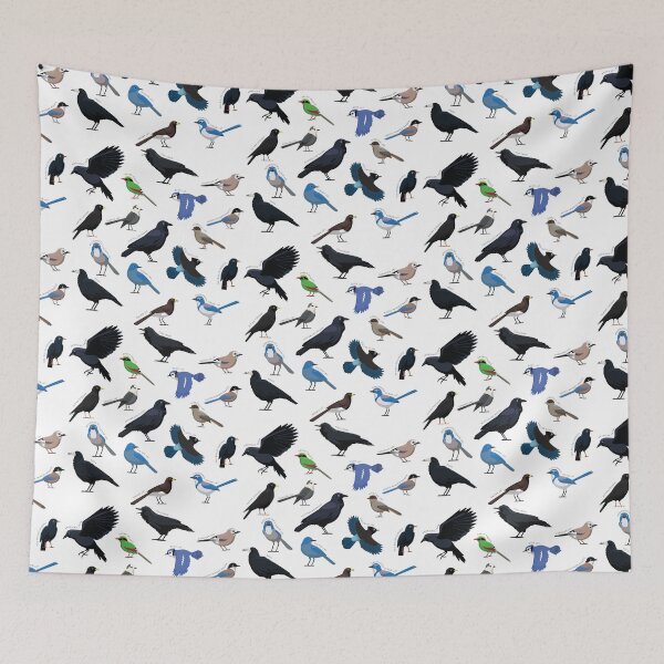 Item preview, Crow Jay Bird Various Species Collection Set designed and sold by SUPERHERON.