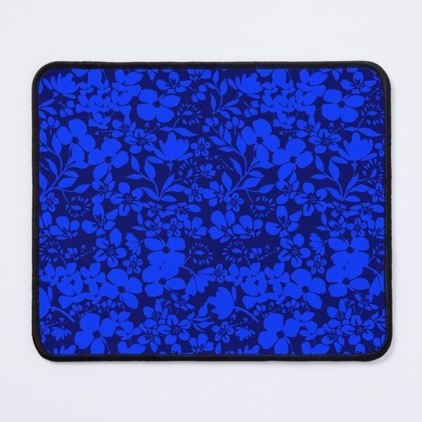 Item preview, Dark Blue and white flower pattern designed and sold by SueKnox.