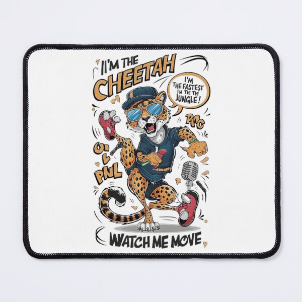 Item preview, Cool Cheetah Hip-Hop Vibe Illustration designed and sold by love3617.