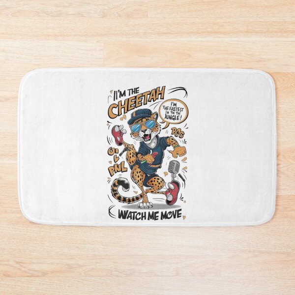 Item preview, Cool Cheetah Hip-Hop Vibe Illustration designed and sold by love3617.