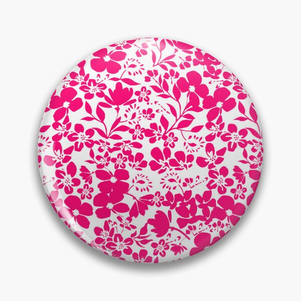 Item preview, Yes please pink flower pattern designed and sold by SueKnox.