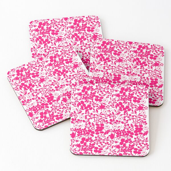 Item preview, Yes please pink flower pattern designed and sold by SueKnox.