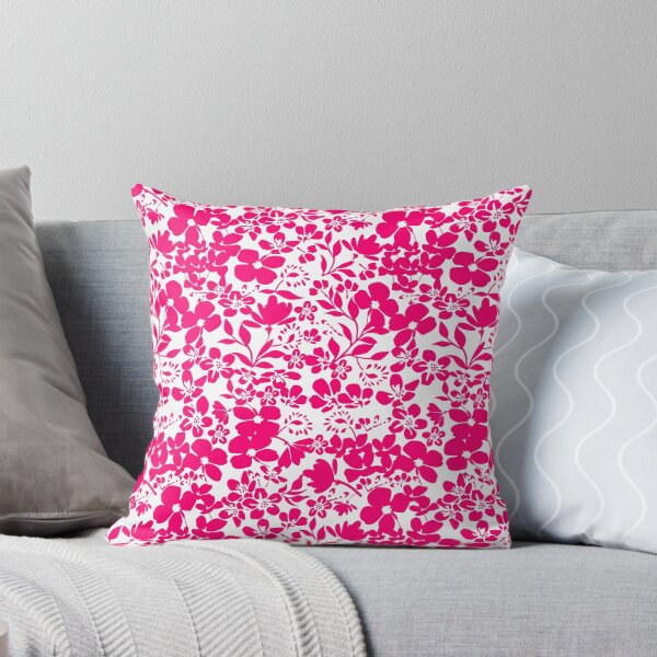 Item preview, Yes please pink flower pattern designed and sold by SueKnox.