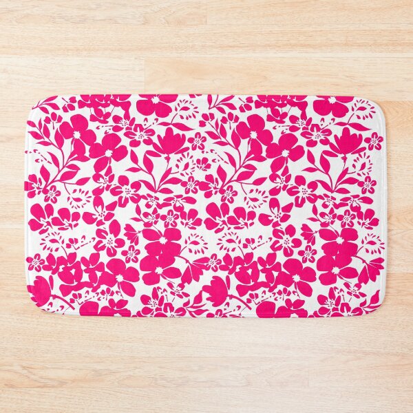 Item preview, Yes please pink flower pattern designed and sold by SueKnox.
