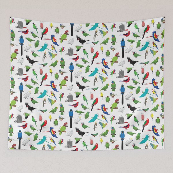 Item preview, Parrot Cockatoo Bird Various Species Collection Set designed and sold by SUPERHERON.