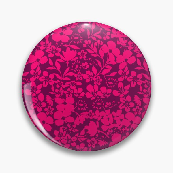 Item preview, Pink and burgandy flower pattern designed and sold by SueKnox.