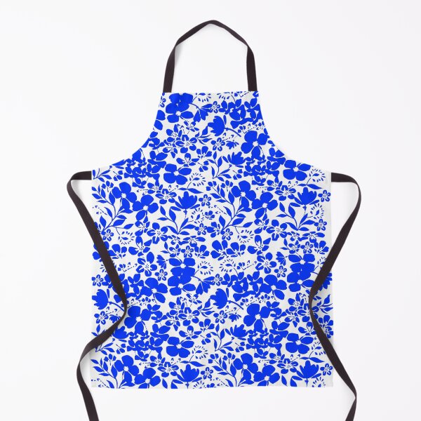 Item preview, Blue and white flower pattern designed and sold by SueKnox.