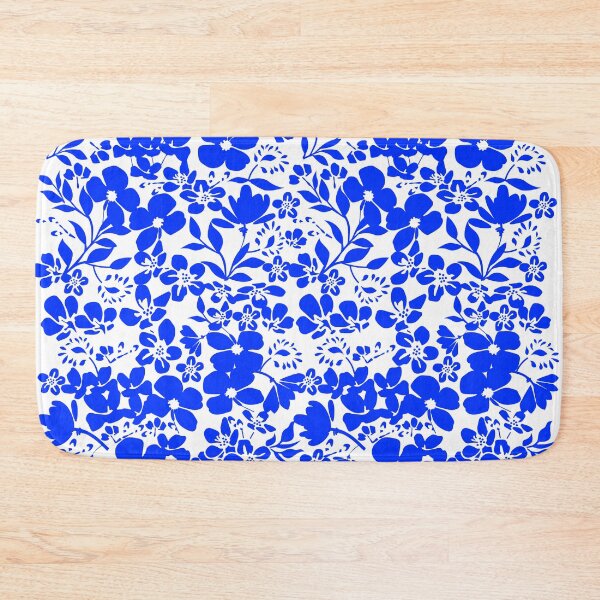 Item preview, Blue and white flower pattern designed and sold by SueKnox.