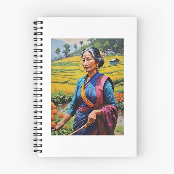 Artikelvorschau, Schöne nepalesische Frau aus Darjeeling Portrait entworfen und verkauft von Places On Earth.