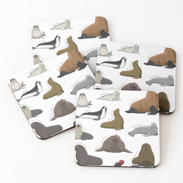 Item preview, Seal Sea lion Various Species Collection Set designed and sold by SUPERHERON.