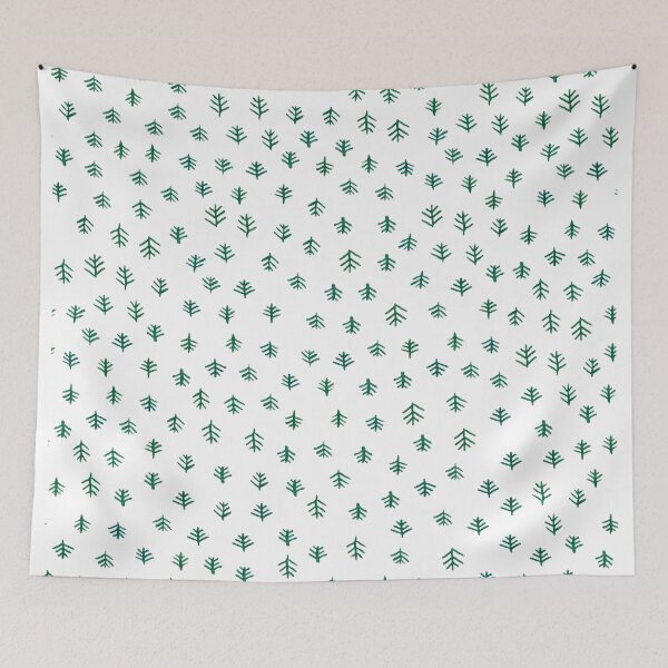 Item preview, Watercolour Leaves - Blue & Green designed and sold by Shalini Bisht.