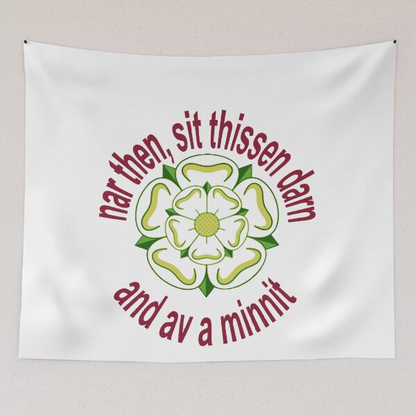 Item preview, Nar Then Sit Thissen Darn and Av A Minnit Red Text designed and sold by taiche.