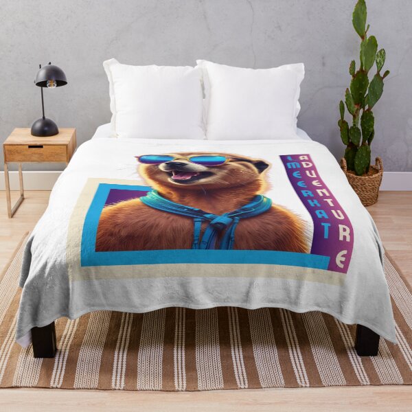 Item preview, Meerkat Adventure designed and sold by pUNKnown.