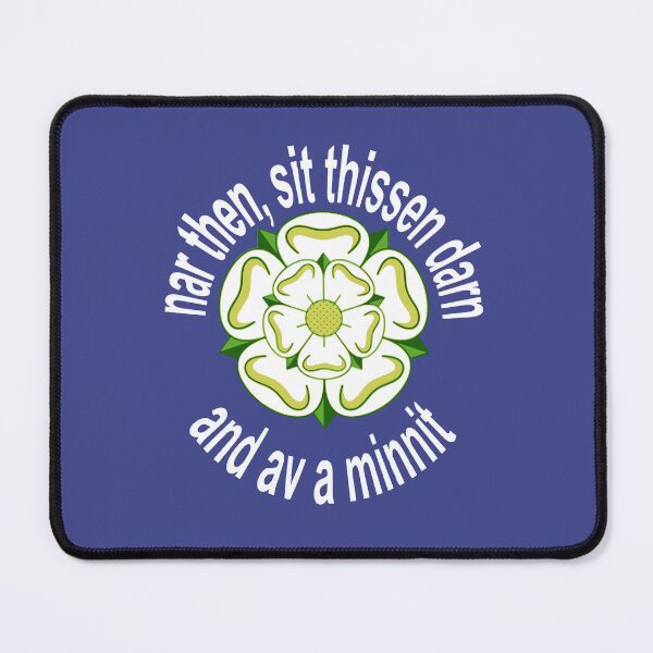 Item preview, Nar Then Sit Thissen Darn and Av A Minnit White Text designed and sold by taiche.