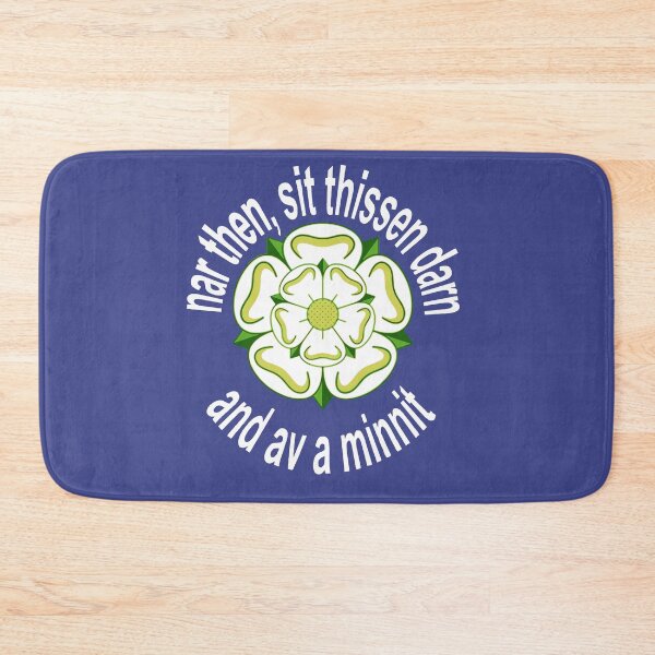 Item preview, Nar Then Sit Thissen Darn and Av A Minnit White Text designed and sold by taiche.