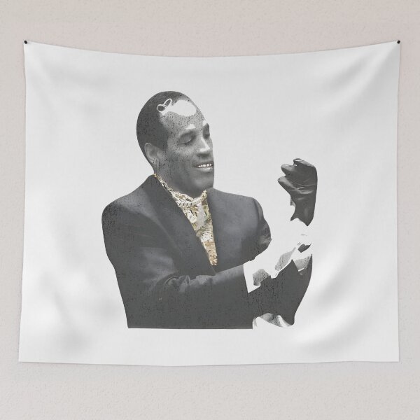 Item preview, OJ Simpson Gold Grill Glove Don’t Fit Jit designed and sold by Siovanaas.