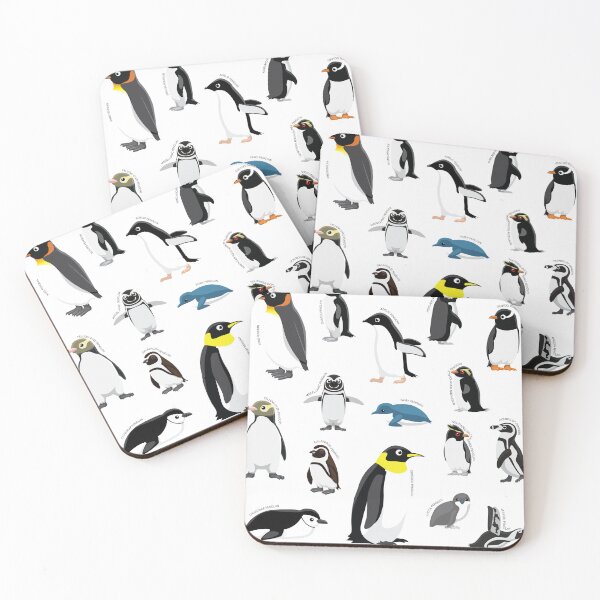 Item preview, Penguins Bird Various Species Collection Set designed and sold by SUPERHERON.