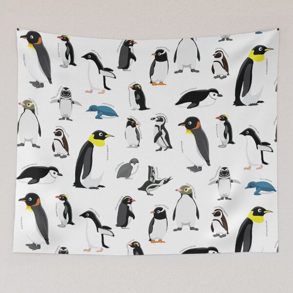 Item preview, Penguins Bird Various Species Collection Set designed and sold by SUPERHERON.