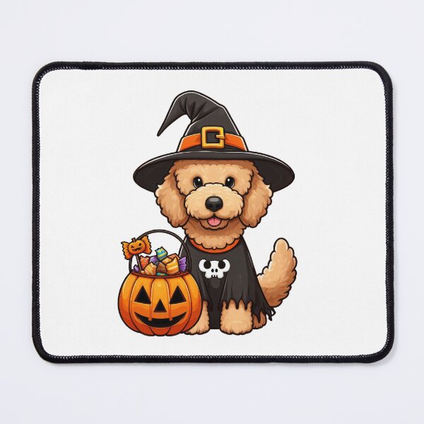 Item preview, Goldendoodle Dog Halloween designed and sold by doodIllustrate.