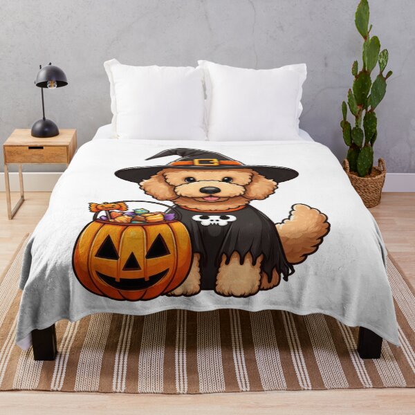 Item preview, Goldendoodle Dog Halloween designed and sold by doodIllustrate.