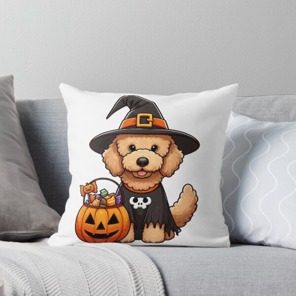 Item preview, Goldendoodle Dog Halloween designed and sold by doodIllustrate.